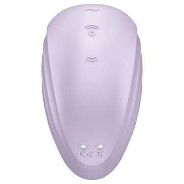 Stimolatore Pearl Diver Viola con Onde d'Aria e Vibrazioni